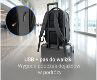 Silver Monkey Plecak na laptopa Smart TripPack XL 17" - 1507711 - zdjęcie 6